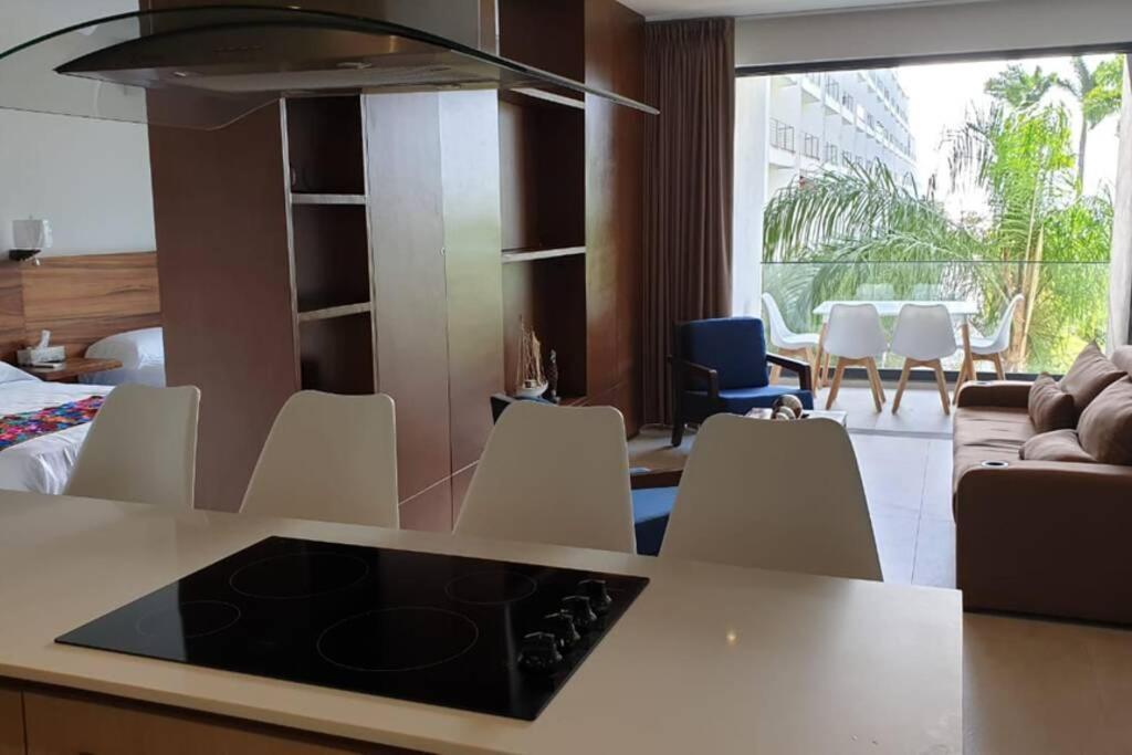 Aria Ocean 208 Departamento Con Playa Nvo Vallarta Nuevo Vallarta Kültér fotó