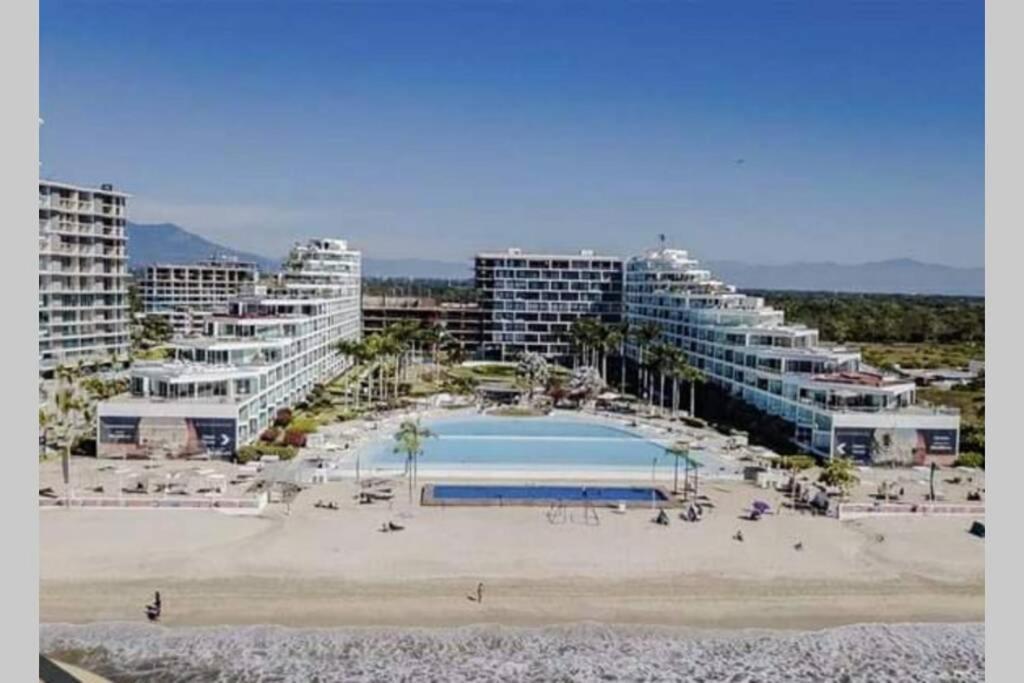Aria Ocean 208 Departamento Con Playa Nvo Vallarta Nuevo Vallarta Kültér fotó